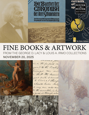 Fine Books & Artwork from the George D. Lacy & Louis A. Irmo Collections